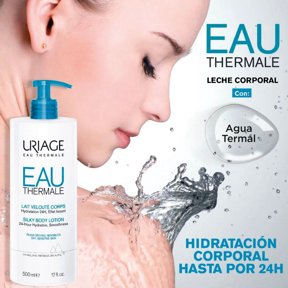 Uriage Agua Termal Leche Corporal X 500ml - Hidratante