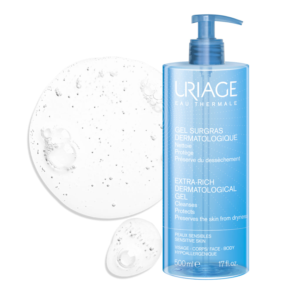 Uriage Gel de Baño Dermatológico X 500ml - Limpieza