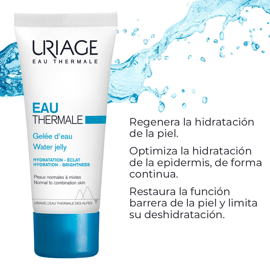 Kit TOP URIAGE Depiderm Suero Vit C al 20% GRATIS Uriage Agua Termal Water Jelly