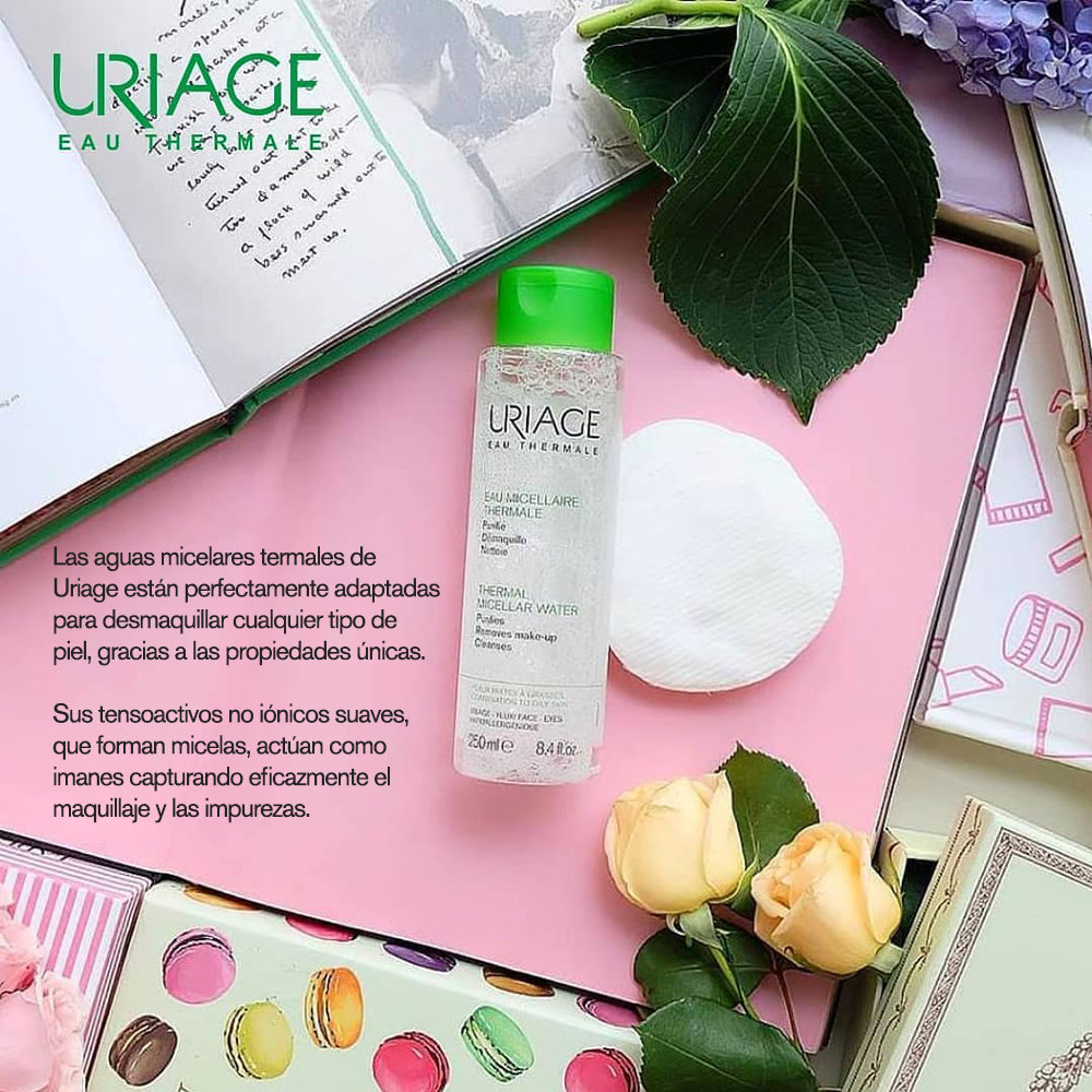 Uriage Agua Micelar Piel Grasa X 250ml - Limpiador