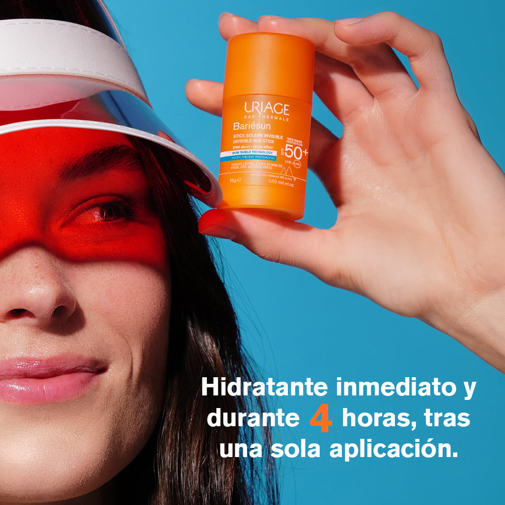 Kit Agua Termal Suero Ácido Hialurónico 1.5% GRATIS Bariésun Stick Invisible X 18gr