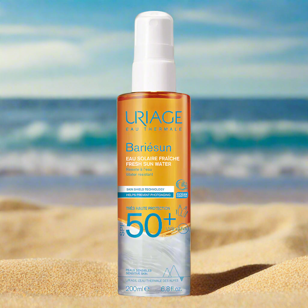 Uriage Bariésun SPF50+ Agua ANTISolar BIFÁSICA en Spray X 200ml - IMPRESION CORRIDA