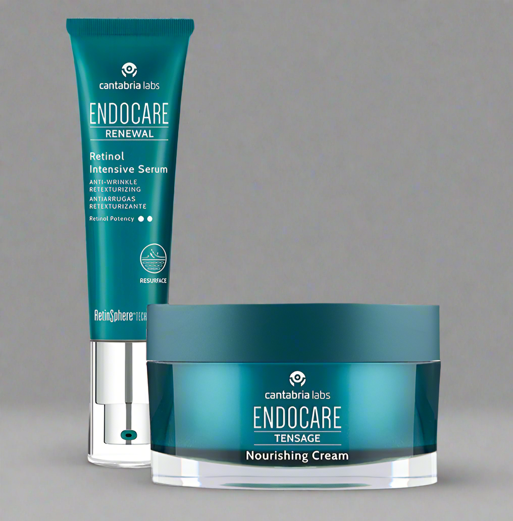 Kit ANTIEDAD/HIDRATACION compra Renewal retinol 0.5% GRATIS Endocare Tensage Nutritiva