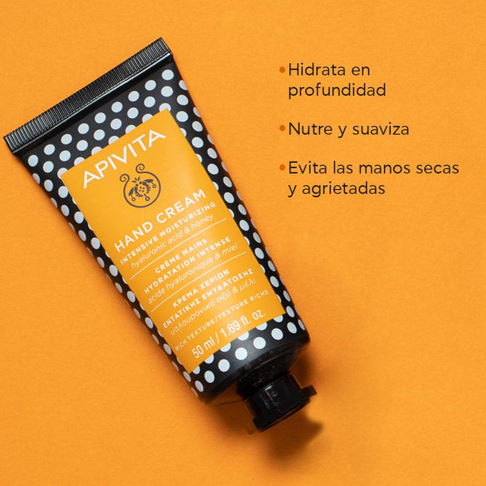 Apivita crema de manos hidratación intensiva X 50ml