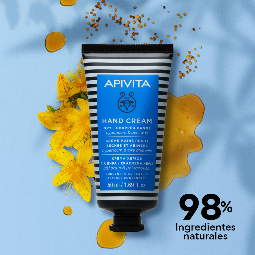 Apivita crema de manos secas y agrietadas X 50ml