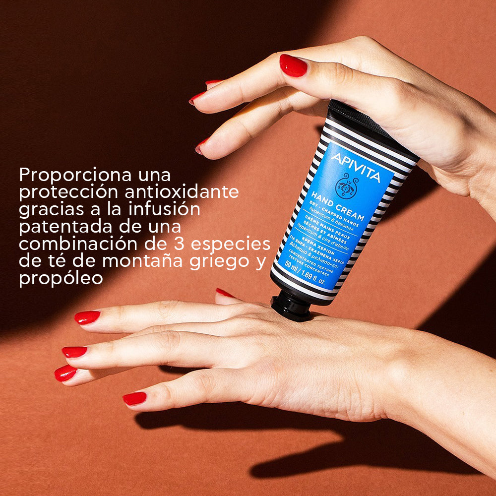 Apivita crema de manos secas y agrietadas X 50ml