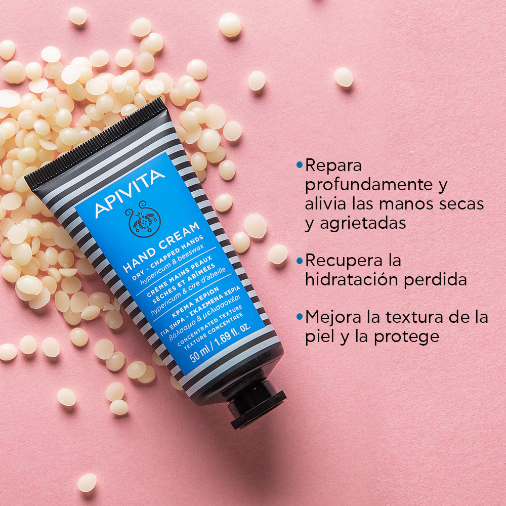Apivita crema de manos secas y agrietadas X 50ml