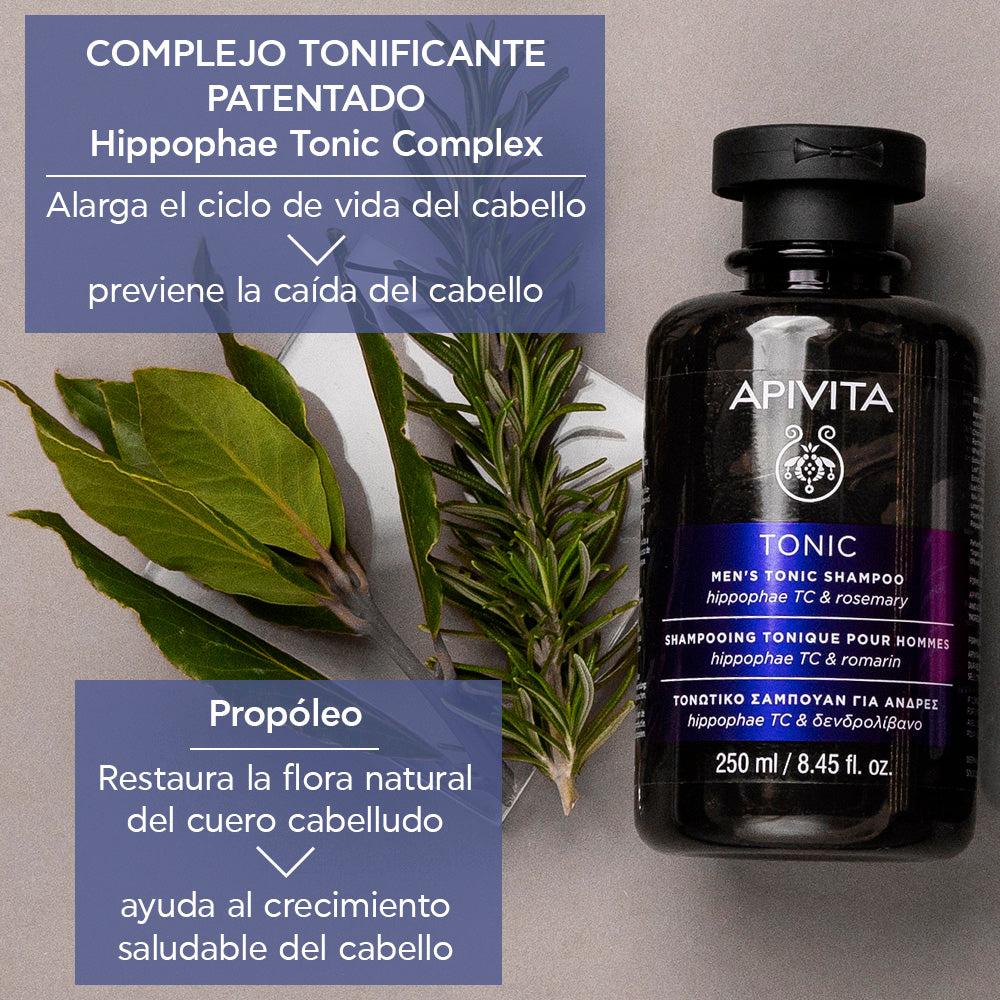 Apivita Shampoo hombre Anticaida X 250ml
