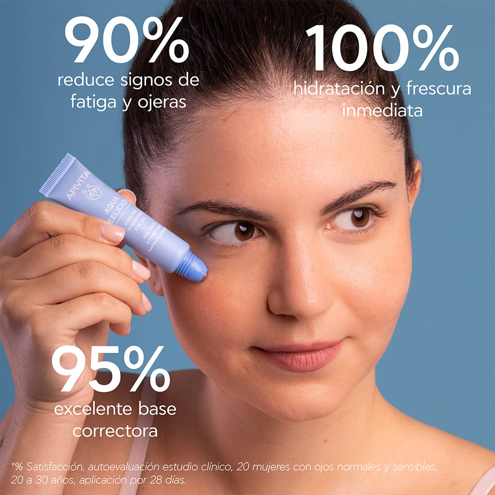 KIT 3 HIDRATACION Aqua Beelicious Gel GRATIS contorno ojos + GRATIS Black Detox 50ml