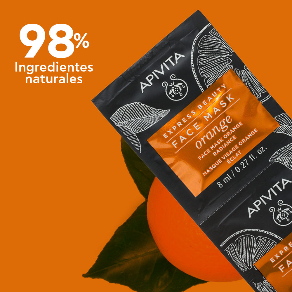 Apivita Mascarilla Facial Naranja X 2 sachets