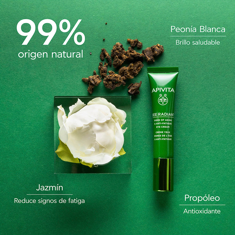 KIT LLEVA 3 PRODUCTOS APIVITA. Bee Radiant Serum GRATIS contorno ojos GRATIS Black Detox 50ml