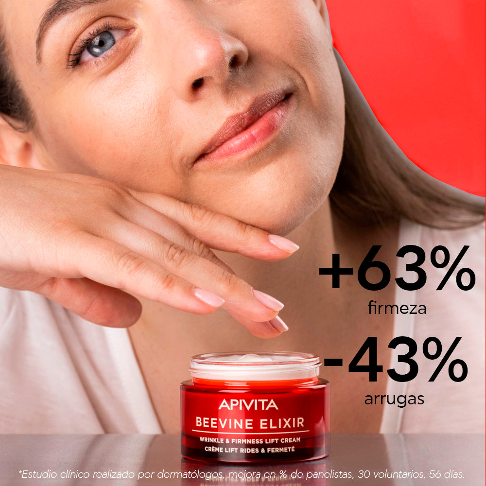 COMBO ANTIARRUGAS compra Beevine Elixir crema ligera GRATIS Contorno de ojos + GRATIS Espuma limpiadora 75ml