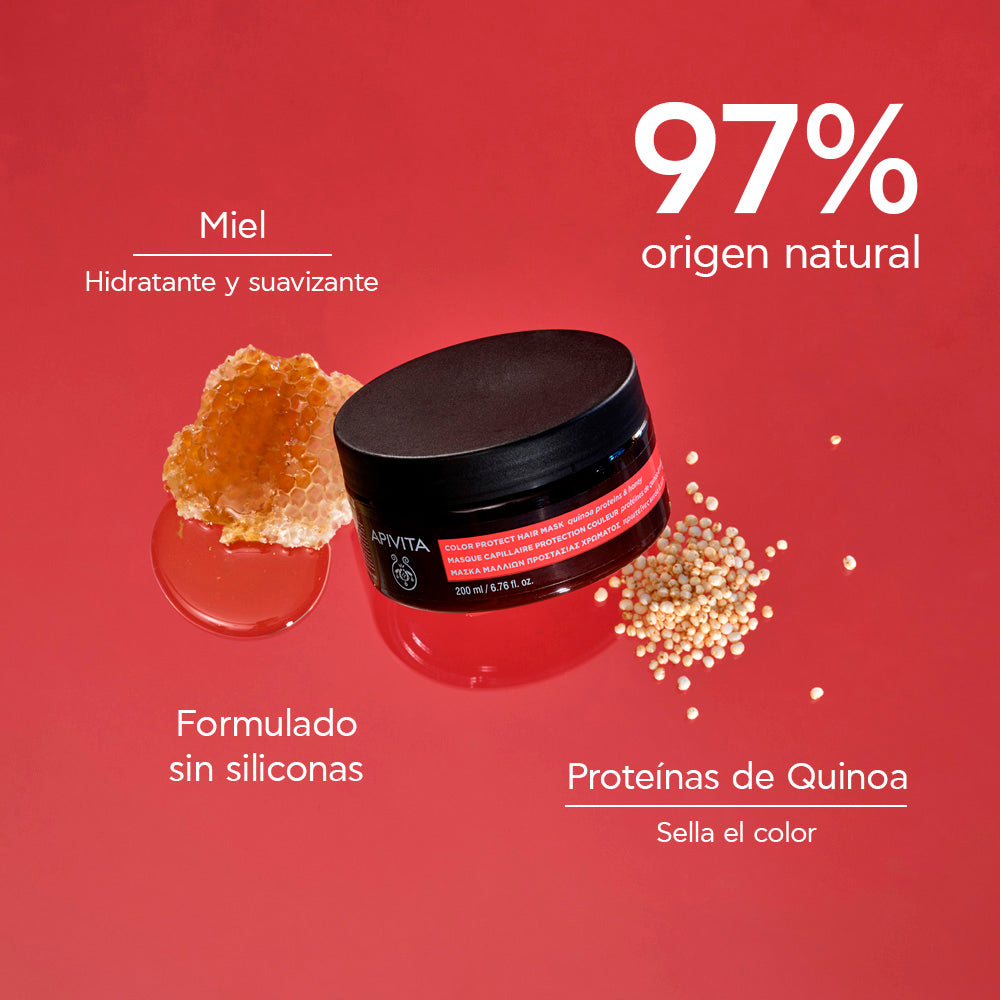 Apivita Mascarilla color seal protect x 200ml