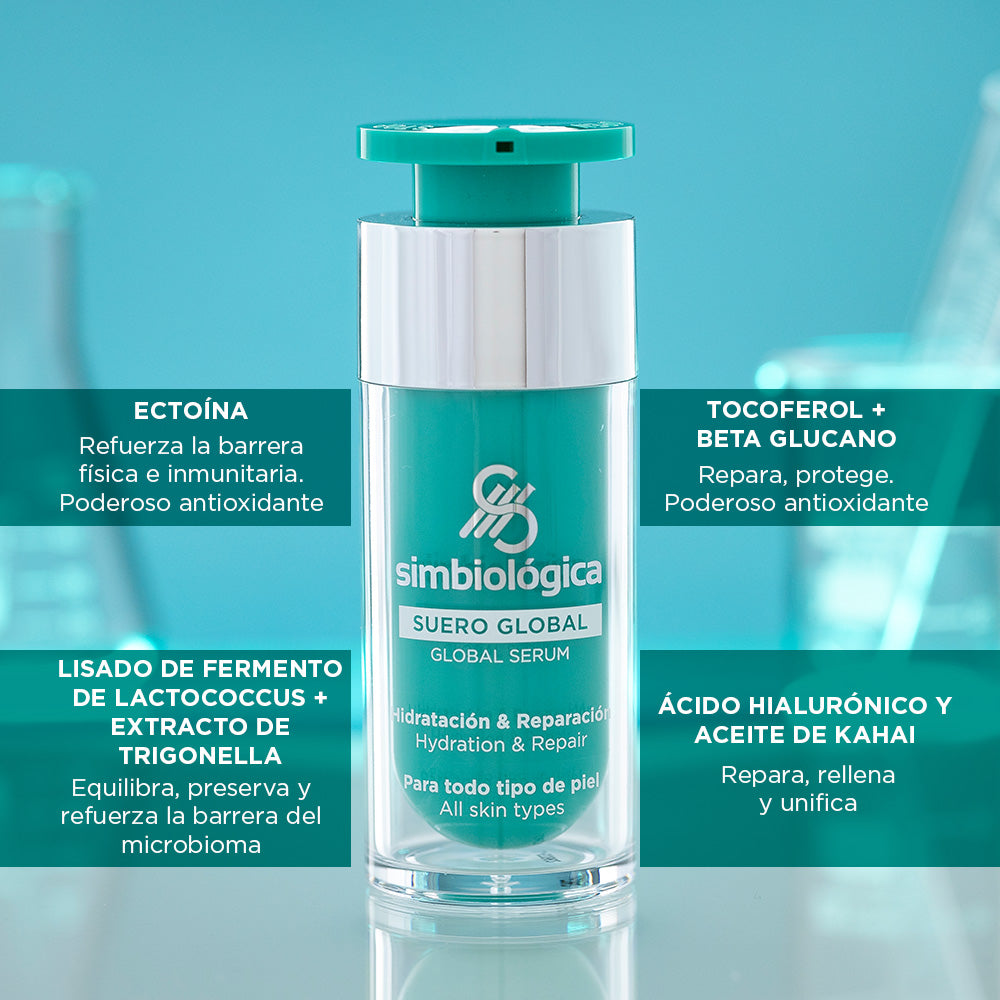 Suero Global Reparador Hidratante Simbiológica X 30 ml