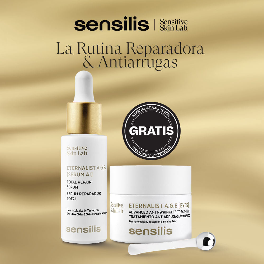 Kit ADIOS ARRUGAS compra Sensilis Eternalist A.G.E Serum GRATIS Eternalist A.G.E Ojos