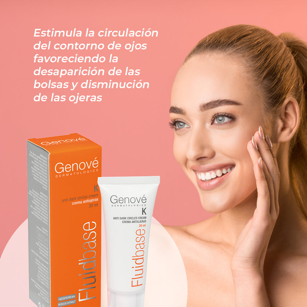 ULTIMAS UNIDADES Kit 2x1 Fluidbase K Antiojeras GRATIS 6 Sachets de Genomask