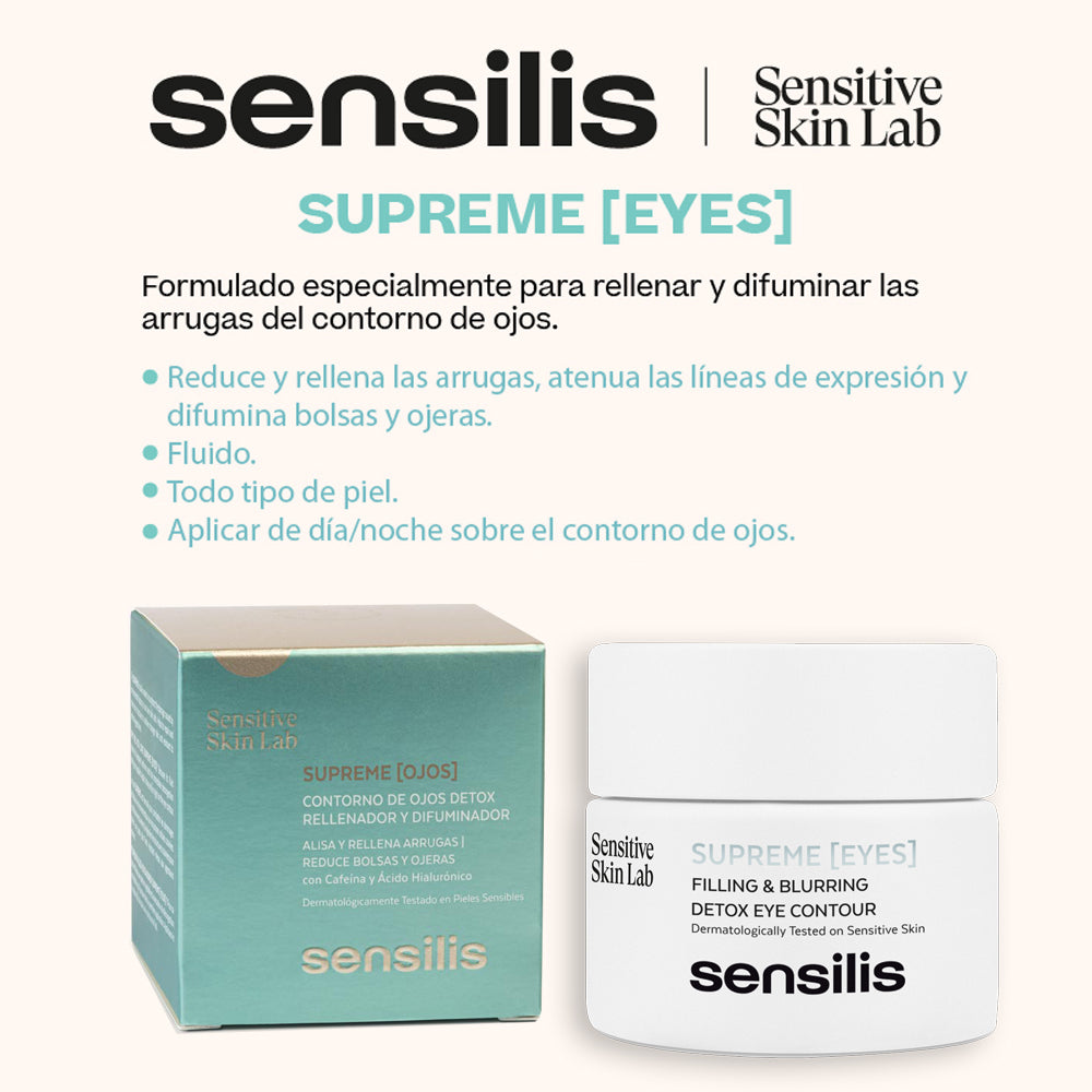 Sensilis Supreme Contorno de Ojos X 20ml - Antioxidante
