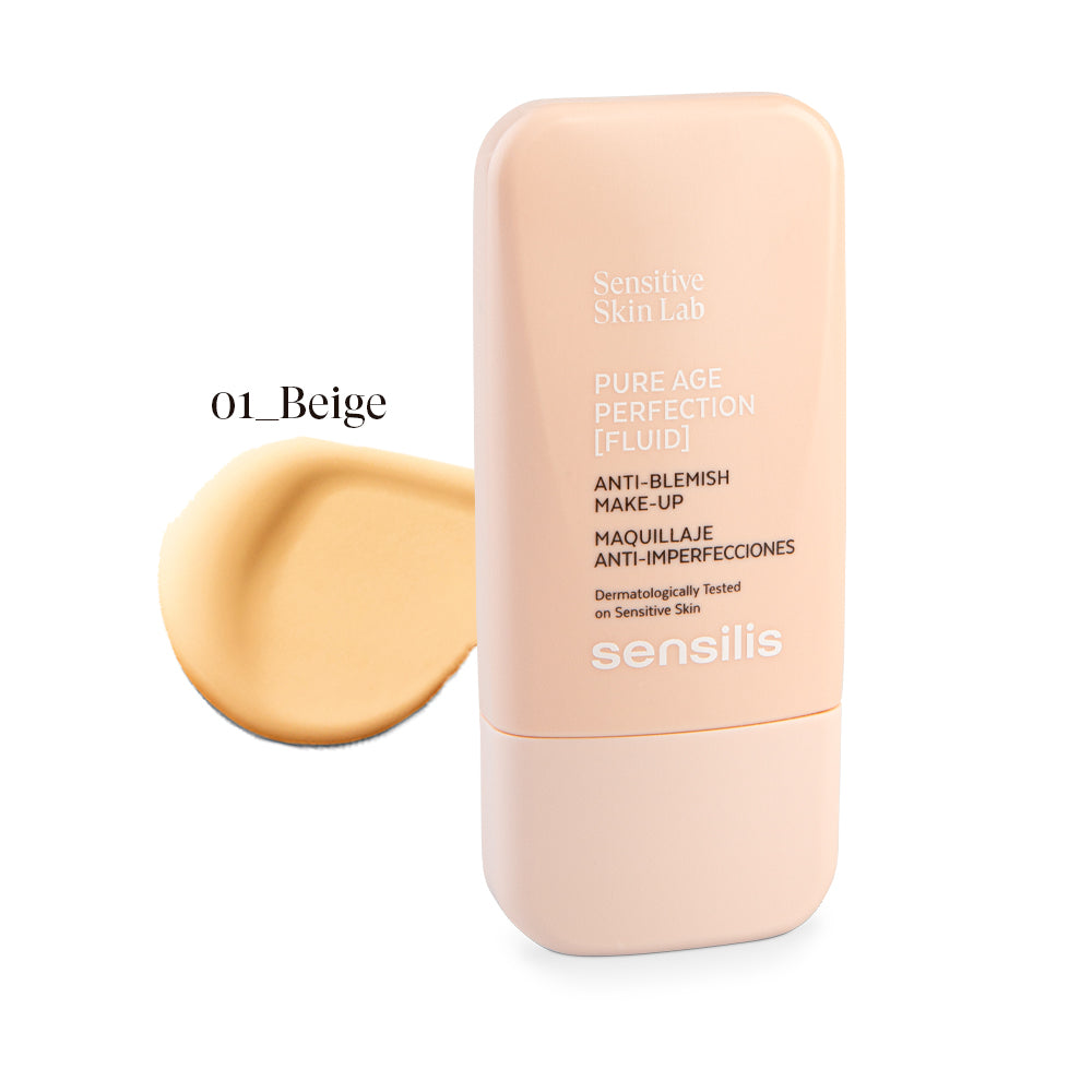 Kit compra Pure age maquillaje anti-imperfecciones/Beige GRATIS Photocorrection Pure Age 50+