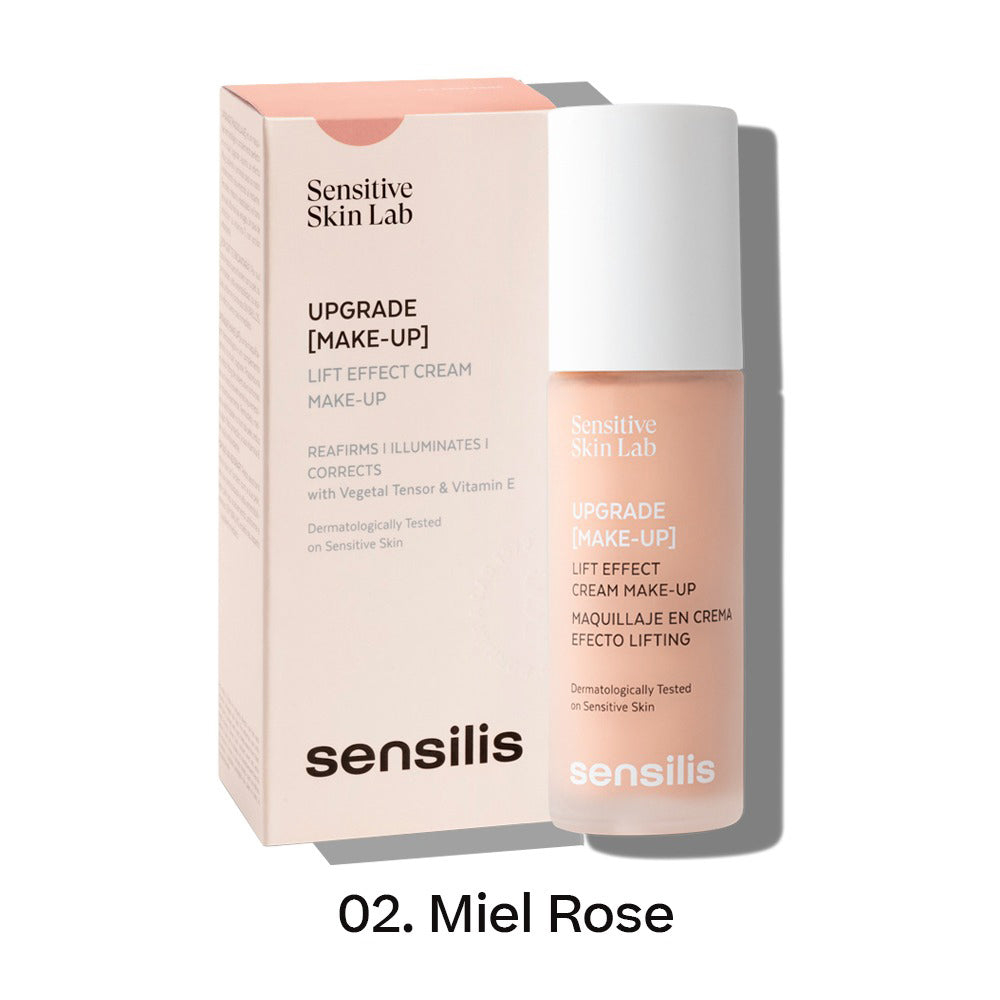 Sensilis upgrade base maquillaje tono miel rosé X 30ml - Antiedad