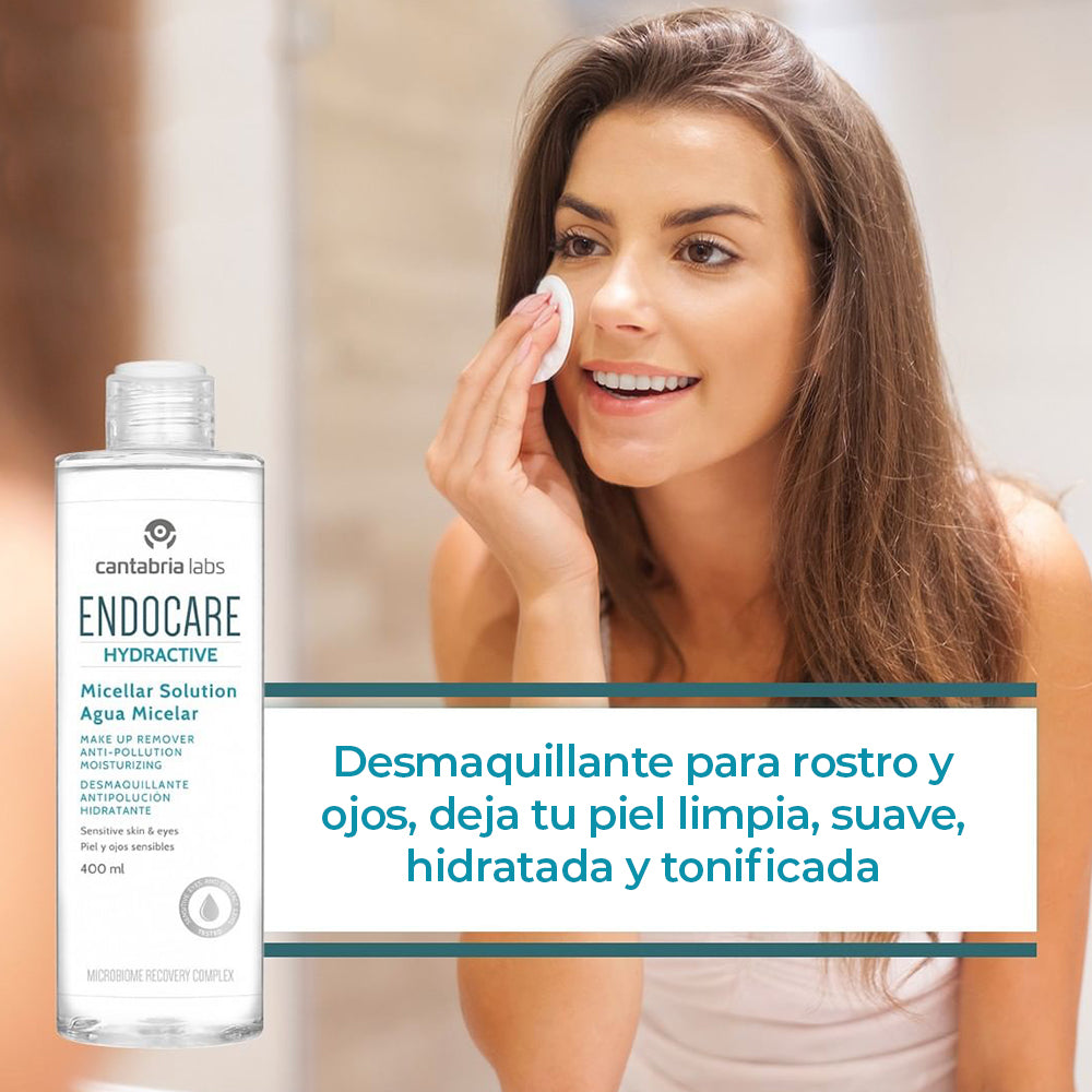 Endocare Hydractive X 400ml Agua micelar