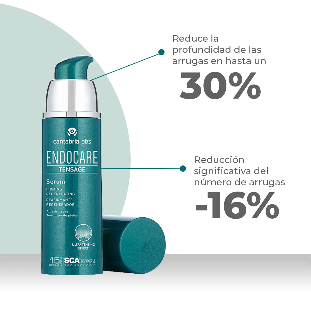 Kit Endocare Tensage crema nutritiva - Antiedad X 50ml GRATIS Tensage Serum X 30ml