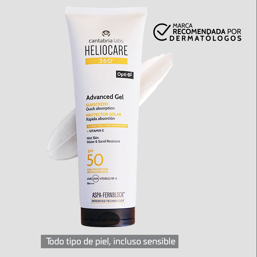 Kit 2X1 Heliocare 360 Advance Gel x 250ml, compra 1 lleva 2