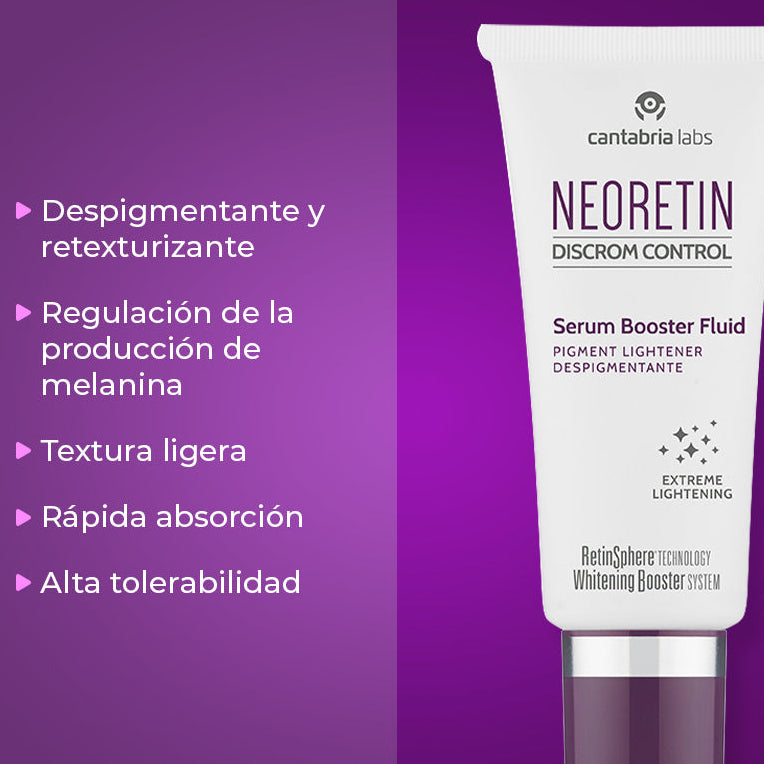Kit ZERO MANCHAS Neoretin Suero Booster - GRATIS Neoretin Áreas Sensibles x 100ml