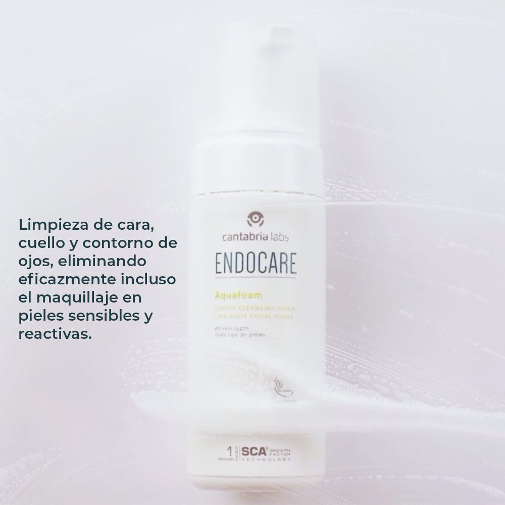Endocare Aquafoam x 125ml Limpieza antiarrugas