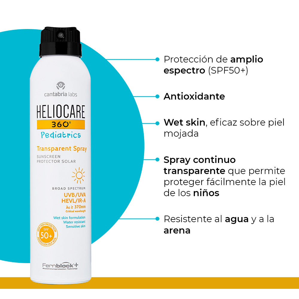 Heliocare 360º Pediátrico Spray x 200ml - Protector solar
