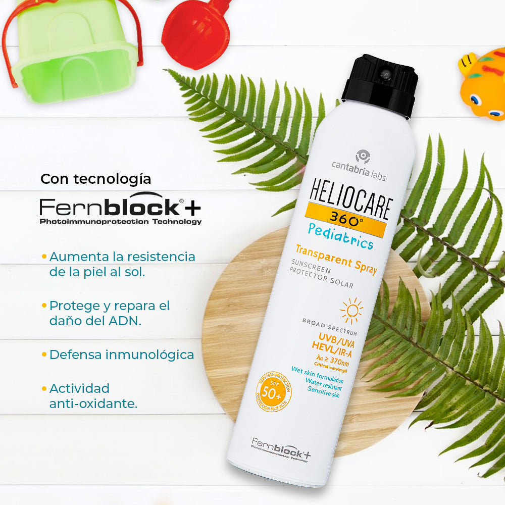 Kit FULL ANTISOLAR compra Heliocare Mineral Tolerance GRATIS Heliocare Pediatrico 200ml