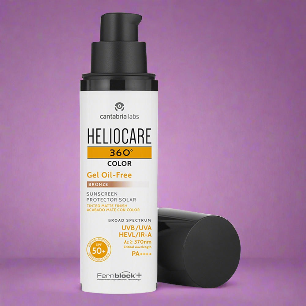 Heliocare 360° Toque Seco Bronze - Protector solar x 50ml
