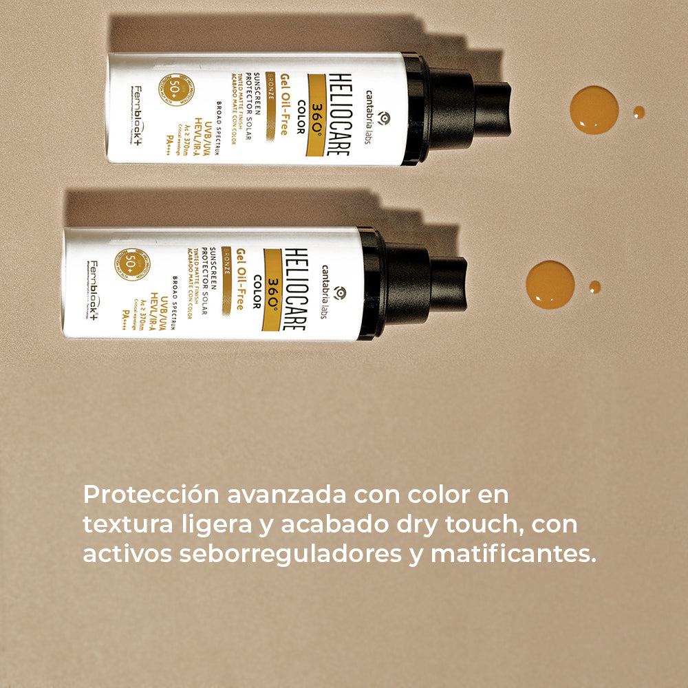 Heliocare 360° Toque Seco Bronze - Protector solar x 50ml