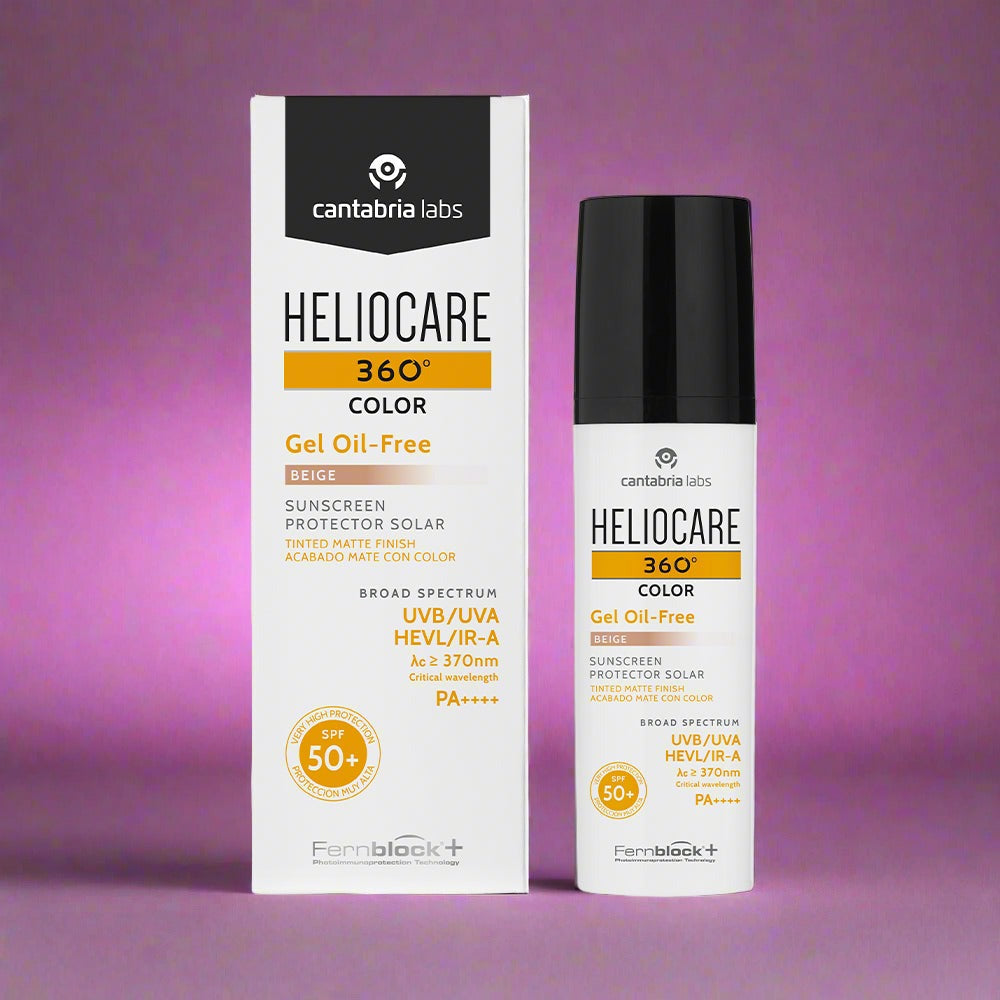 Heliocare 360° Toque Seco Beige - Protector solar x 50ml
