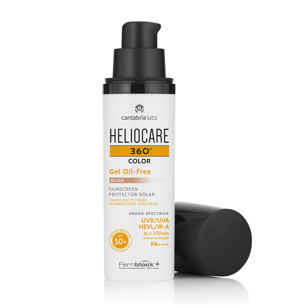 Heliocare 360° Toque Seco Beige - Protector solar x 50ml