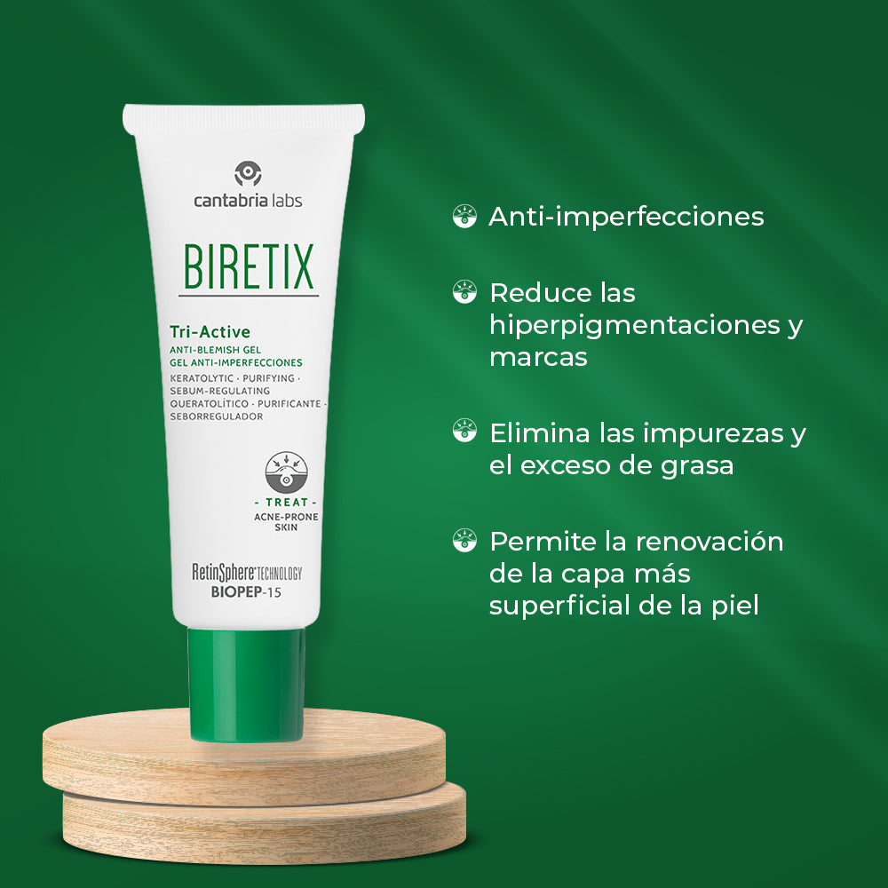 Biretix Tri-Active Gel X 50ml - Anti Imperfecciones