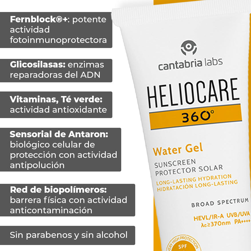 Kit RAFA NADAL compra Heliocare Water Gel GRATIS Heliocare Stick Sport 25 gr