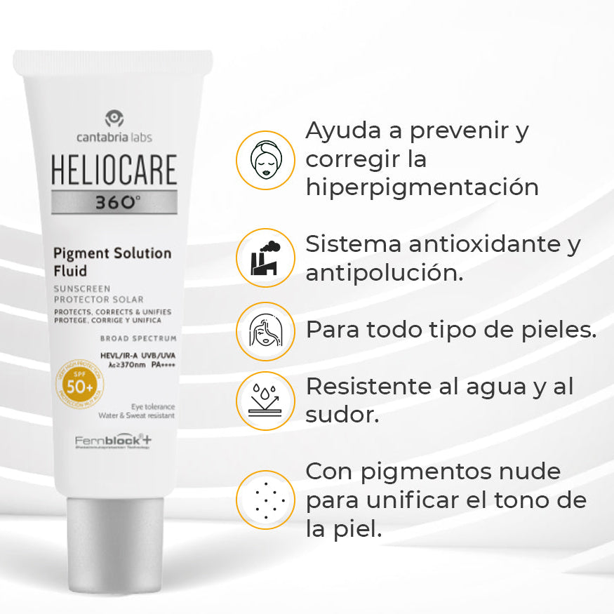 Kit ARRUGAS OJOS - MANCHAS compra Retinol contorno ojos GRATIS Heliocare Pigment solution