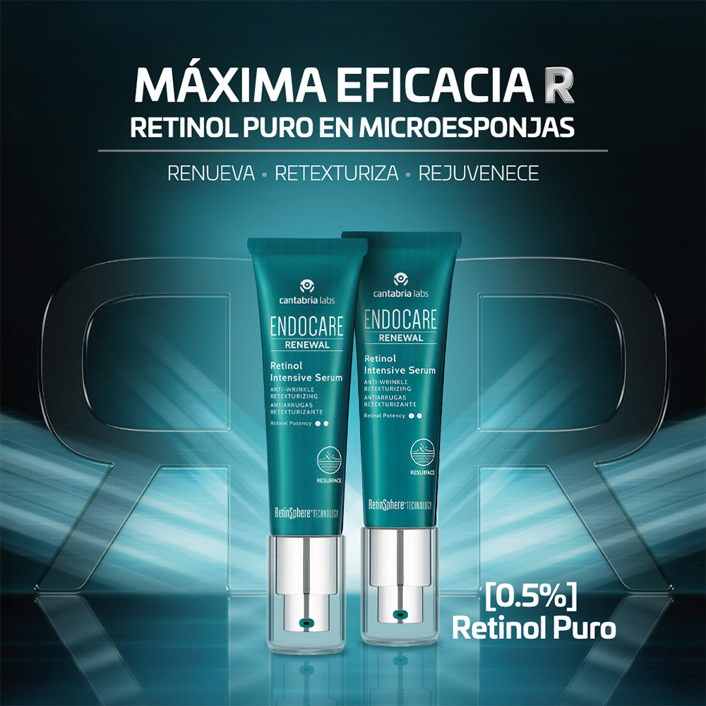 Kit MAX RETINOL compra Renewal Retinol 0.5% GRATIS Retinol contorno de ojos