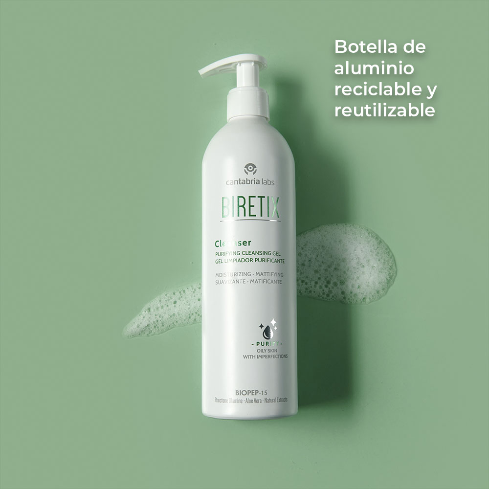 Biretix Gel Limpiador x 400ml - Anti imperfecciones