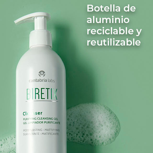 Biretix Gel Limpiador x 400ml - Anti imperfecciones