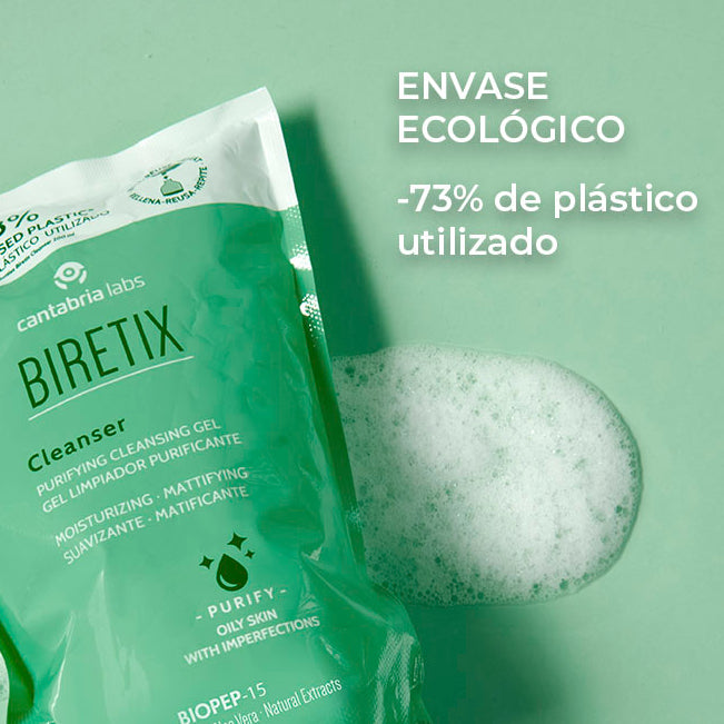 Biretix Gel Limpiador REFILL x 400ml - Anti imperfecciones