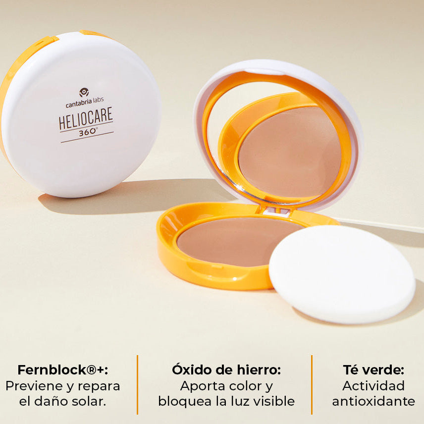 Heliocare 360 Compacto Oil-Free SPF 50+ Beige X 10gr