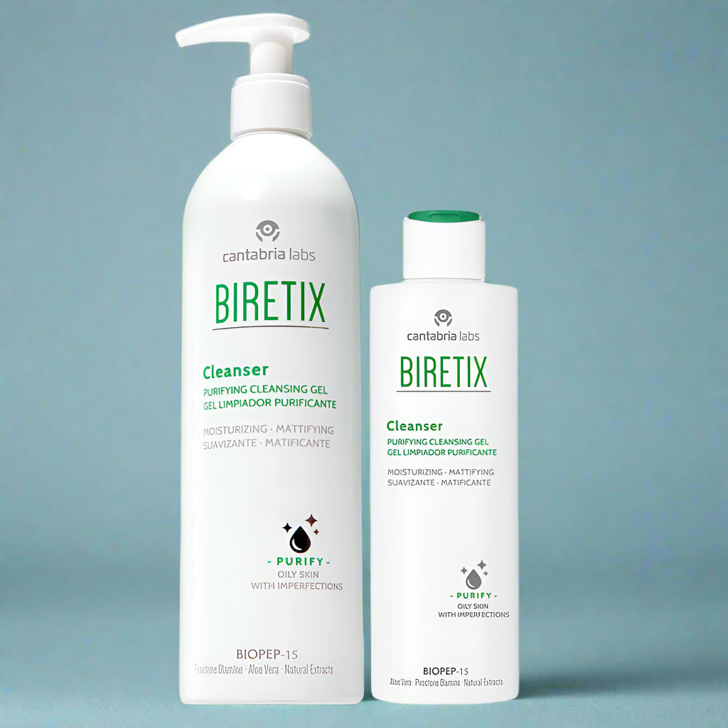 Kit ANTIIMPERFECCIONES 2x1 Biretix Gel Limpiador compra 400ml lleva 600ml. 50%MAS.