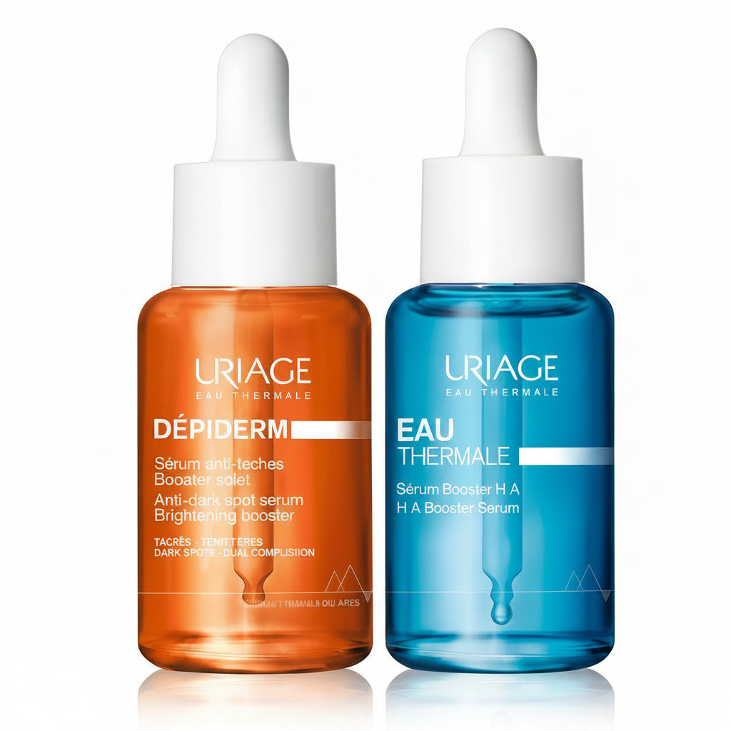 Kit BEST URIAGE Depiderm Vit C al 20% GRATIS Suero Ácido Hialurónico al 1.5%
