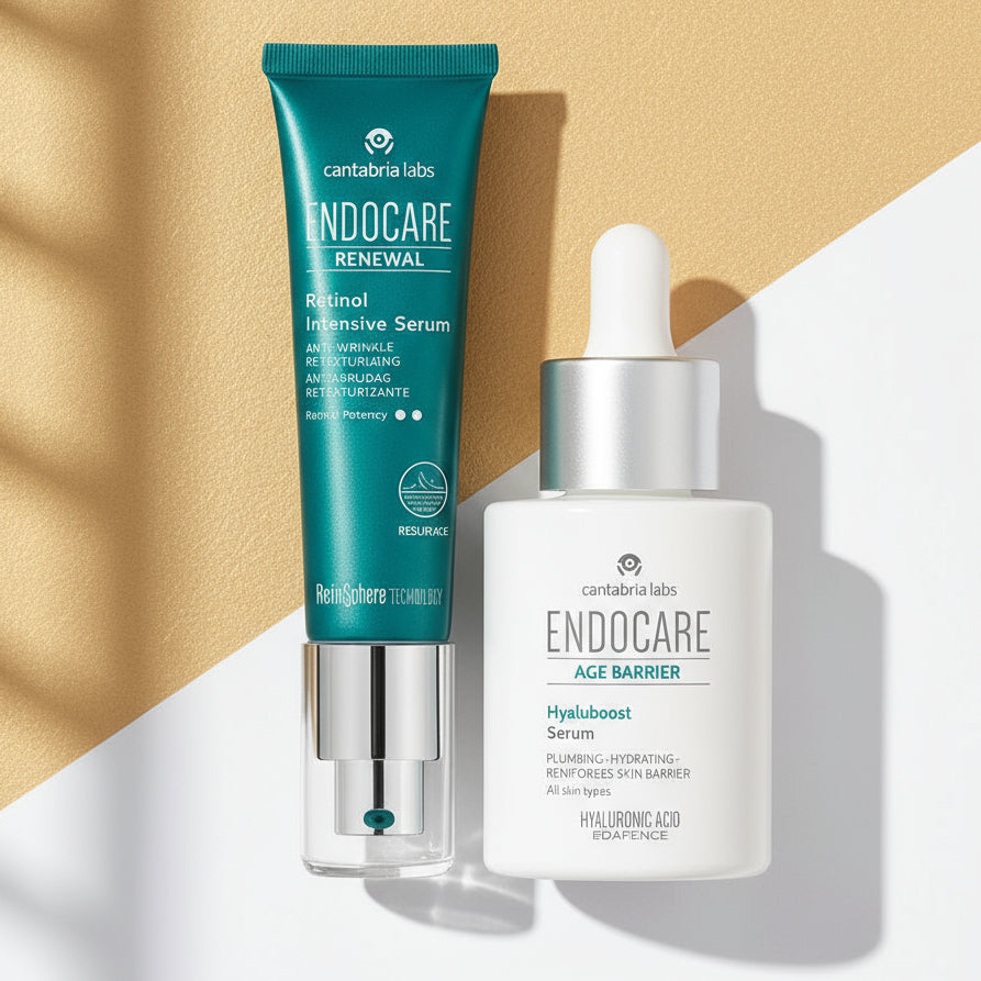 Kit ANTITODO compra Renewal Retinol al 0.5% GRATIS Age Barrier Hyaluboost Serum X 30 ml