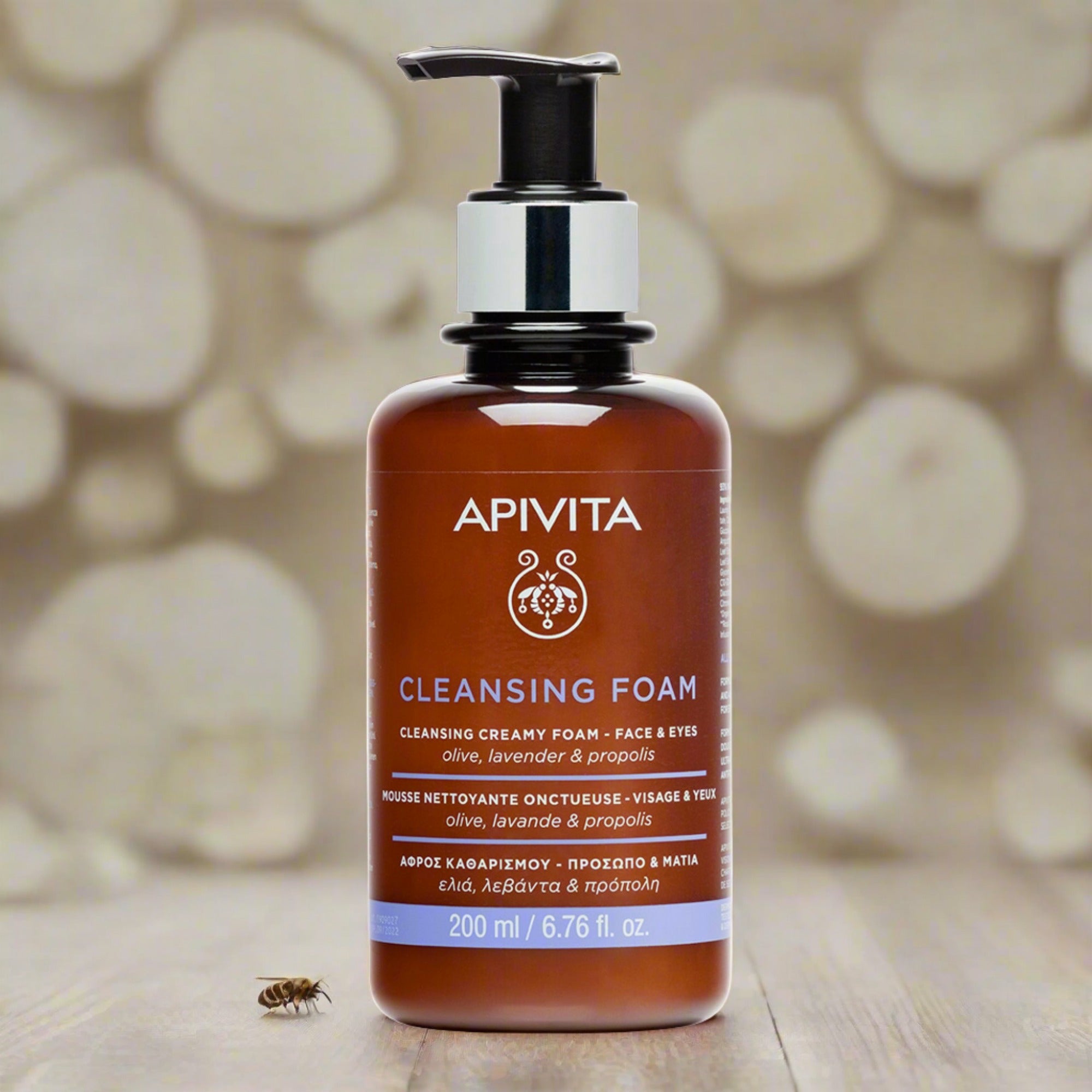 Apivita espuma limpiadora x 200ml