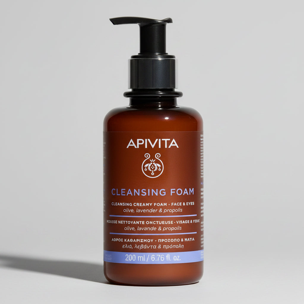 Apivita espuma limpiadora x 200ml