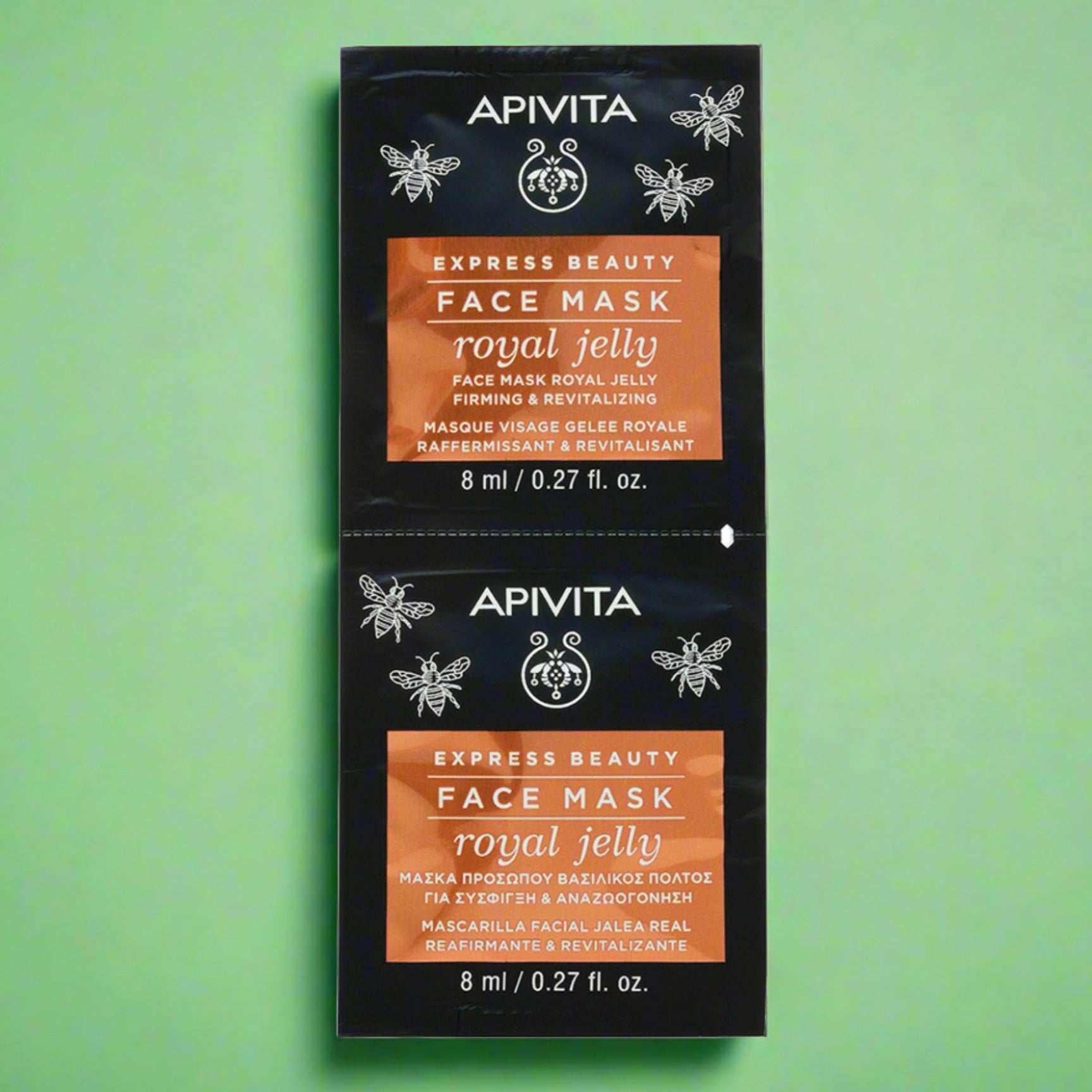 Apivita Mascarilla Facial Jalea real X 2 sachets