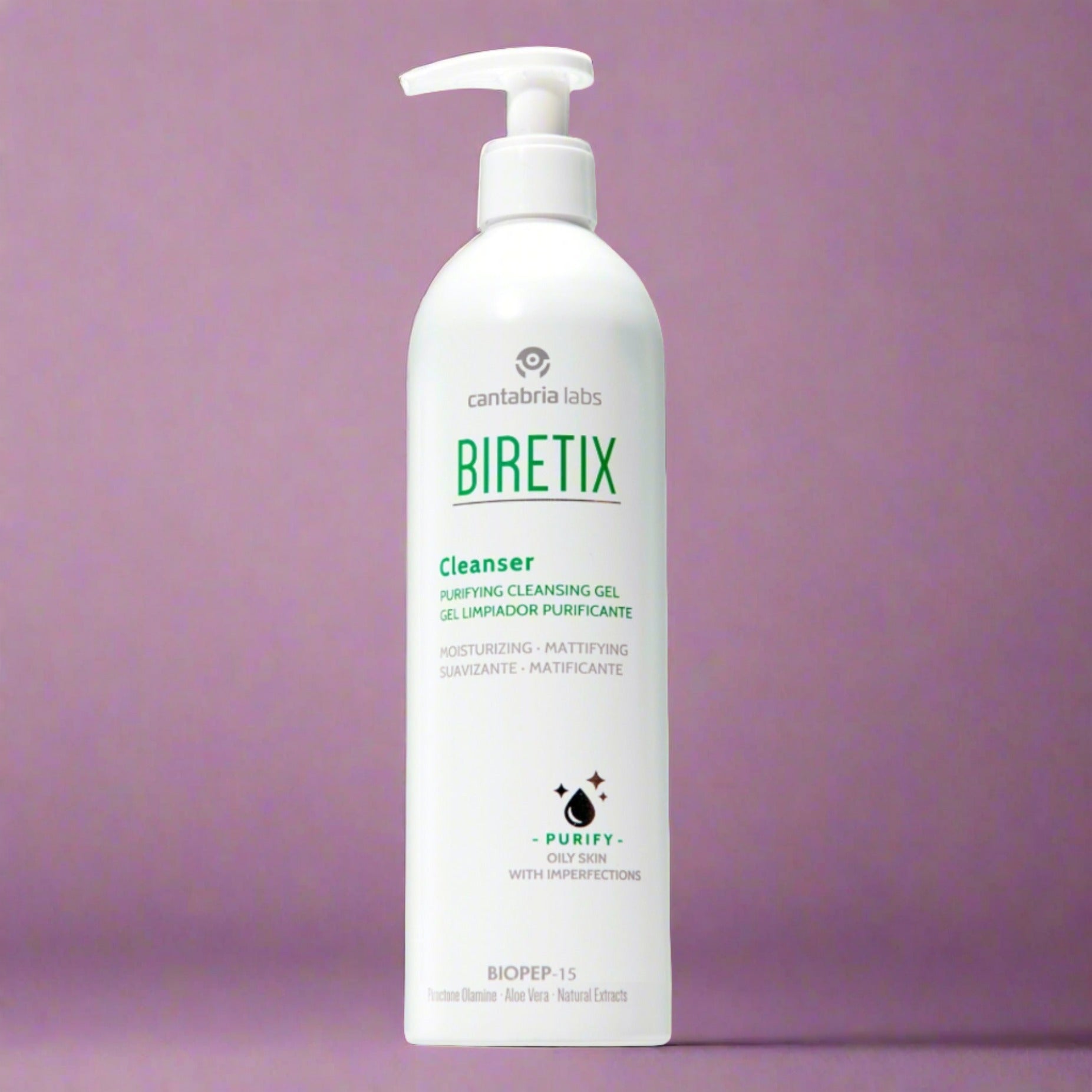 Biretix Gel Limpiador x 400ml - Anti imperfecciones