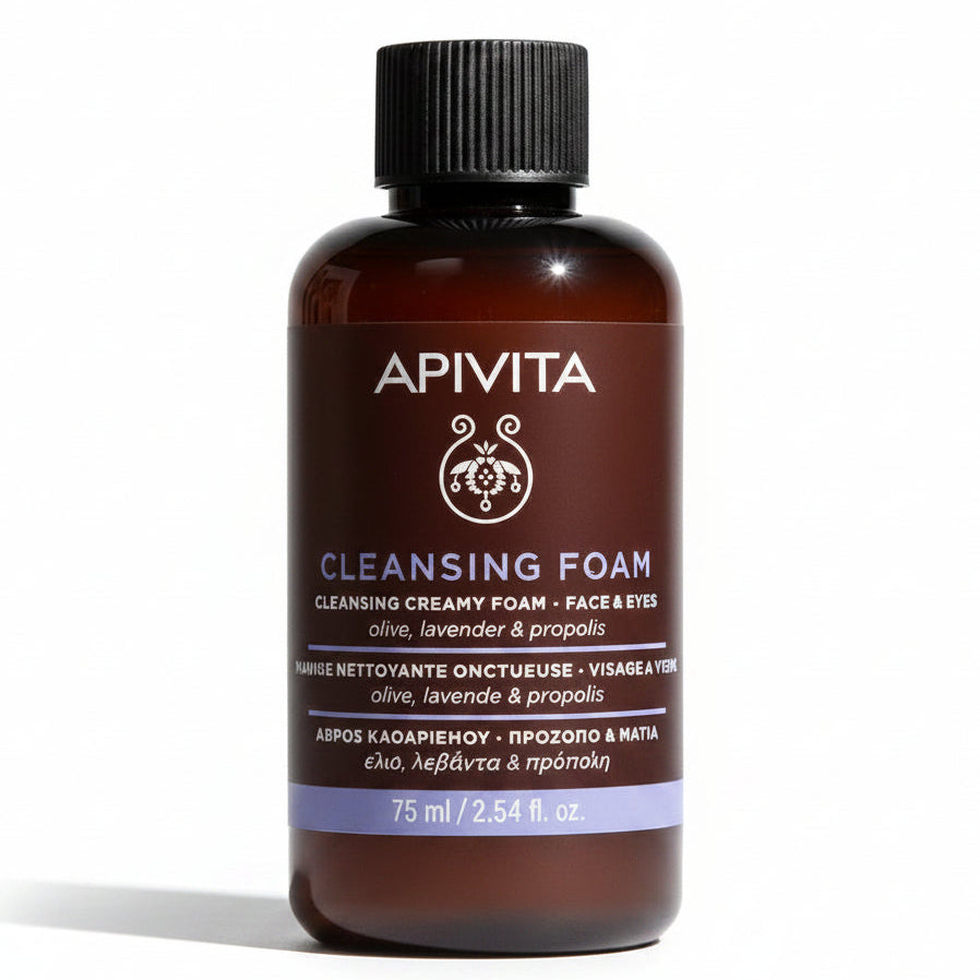 Apivita espuma limpiadora x 75ml